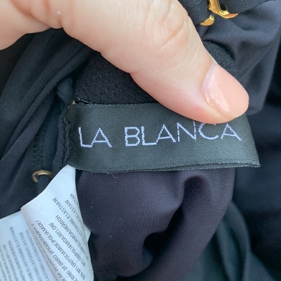 La Blanca one piece swimsuit, tummy control, plus size, size 22W - Picture 5 of 6